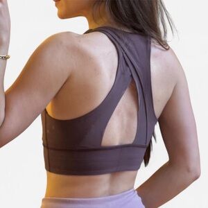 lululemon athletica Dark Brown Sports Bra